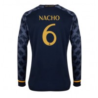 Pánský Fotbalový dres Real Madrid Nacho #6 2023-24 Venkovní Dlouhý Rukáv